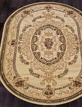 Ковер OLYMPOS D058 CREAM Овал