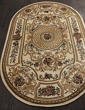 Ковер OLYMPOS D170 CREAM Овал