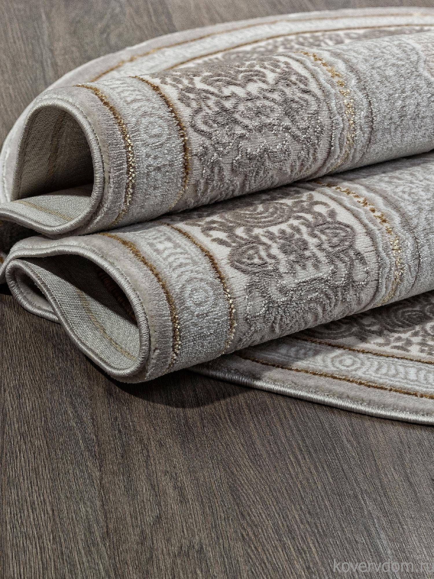 Ковер NENSI GL090E BROWN / BROWN Овал Ковер NENSI GL090E BROWN / BROWN Овал