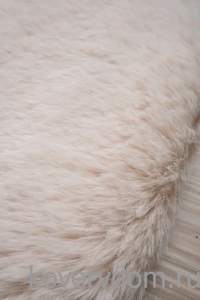 Ковер из искусственного меха Krolik 1000A T2408_BEIGE Ковер из искусственного меха Krolik 1000A T2408_BEIGE
