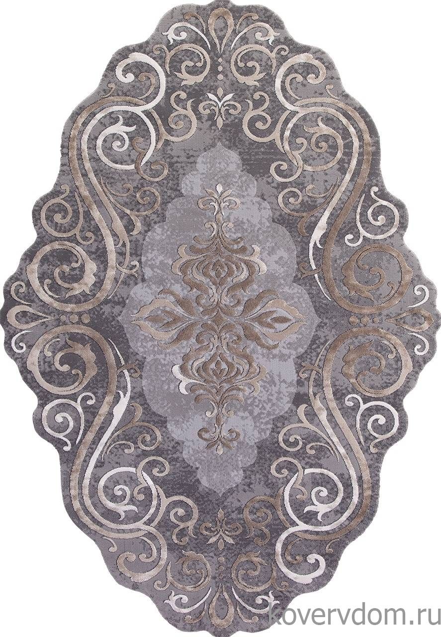 Ковер SAFIR-A 00858C GREY / BROWN Ковер SAFIR-A 00858C GREY / BROWN
