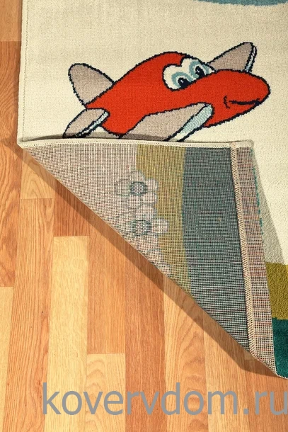 Детский ковер Sonic Kids Самолеты 3333 IA1 W Детский ковер Sonic Kids Самолеты 3333 IA1 W