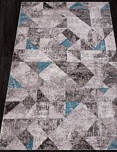 Ковер TEMPO 01459A C.POLY GREY / L.BLUE