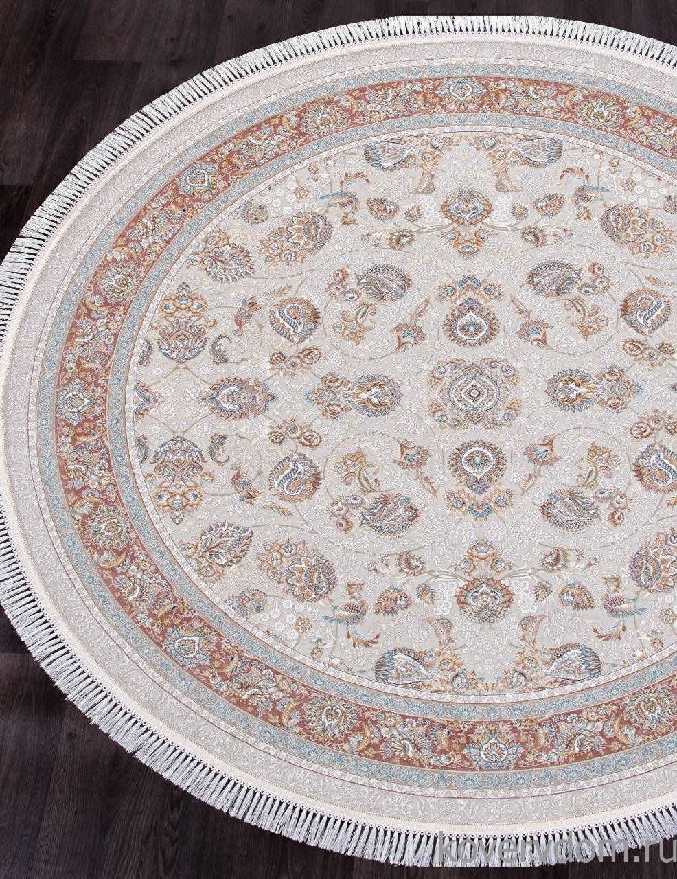 Ковер FARSI 1500 G136 CREAM Круг