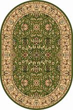 Ковер OLYMPOS D076 GREEN Овал