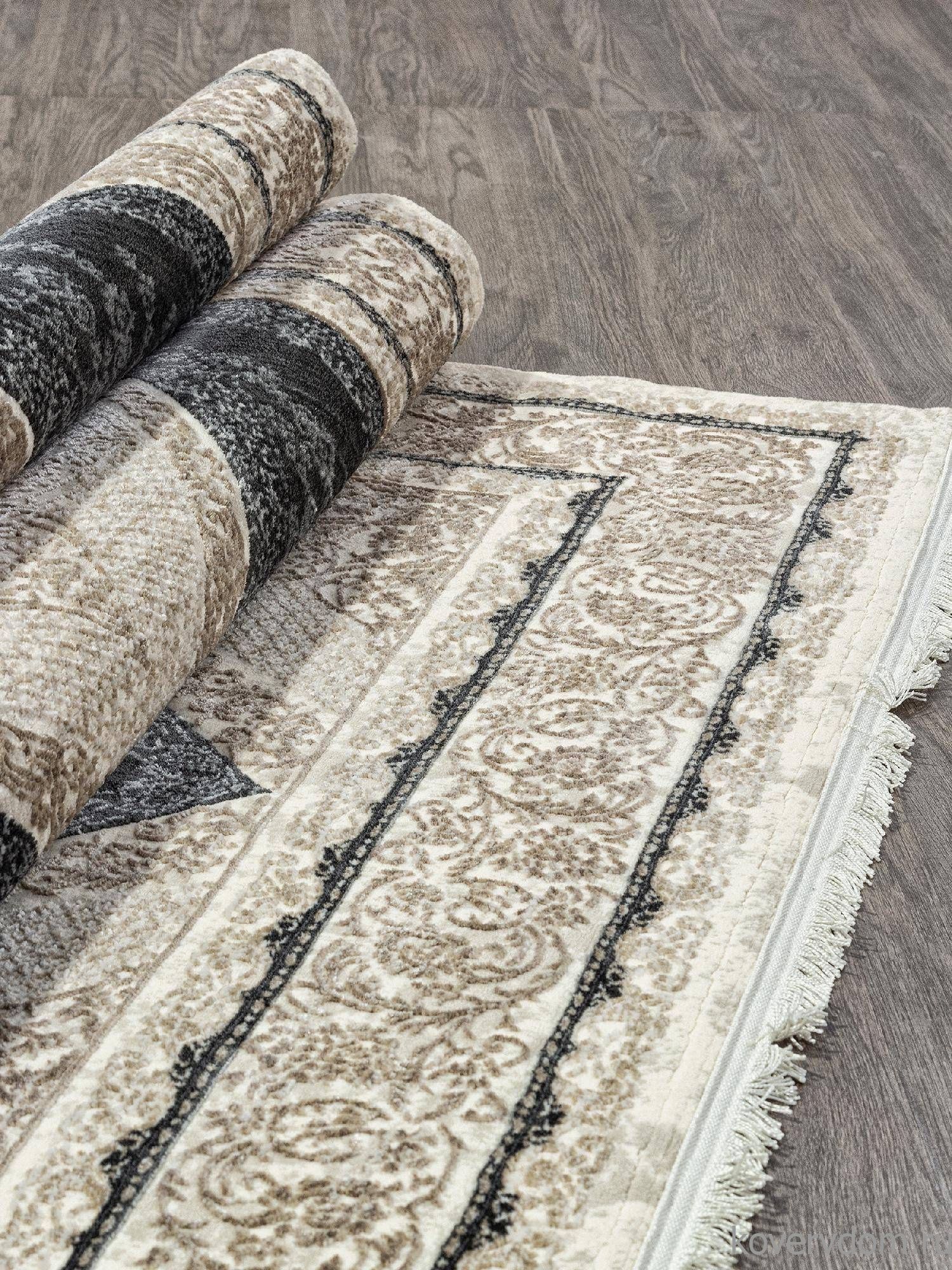 Ковер POMPEI N2136A CREAM / D.GREY Ковер POMPEI N2136A CREAM / D.GREY