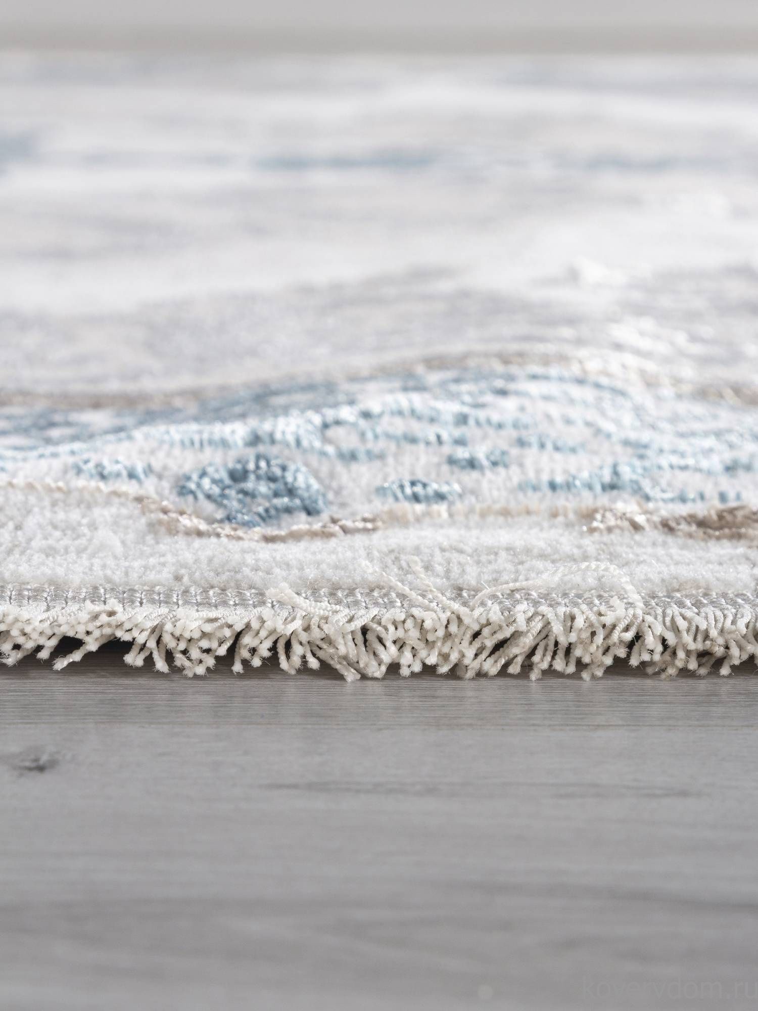 Ковер EFSAN L270A CREAM SHRINK / BLUE FDY Овал