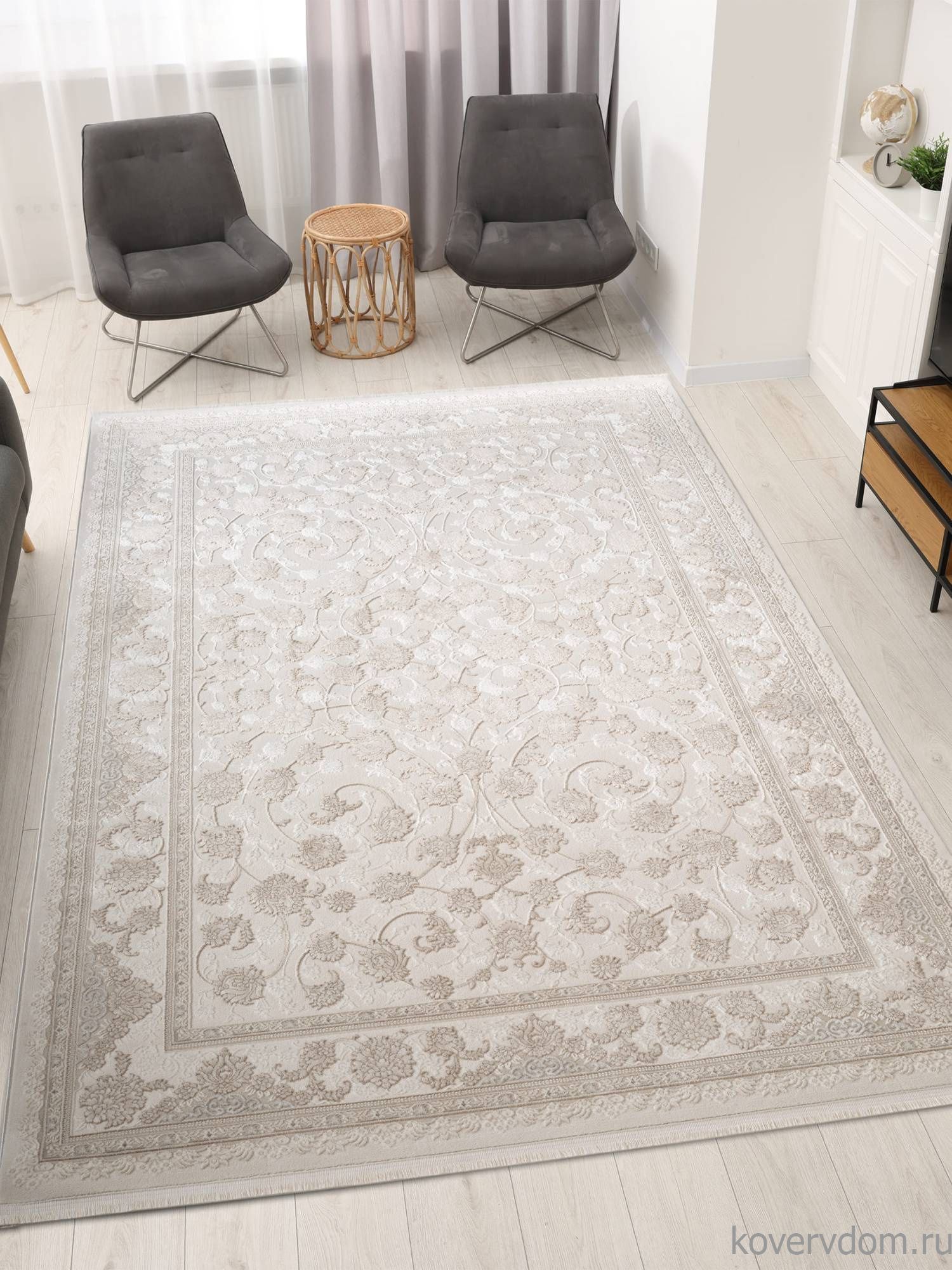 Ковер MARDIN 27386A BEIGE / D.BEIGE