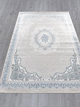 Ковер из Турции голубой EFSAN Q010A CREAM SHRINK / BLUE FDY