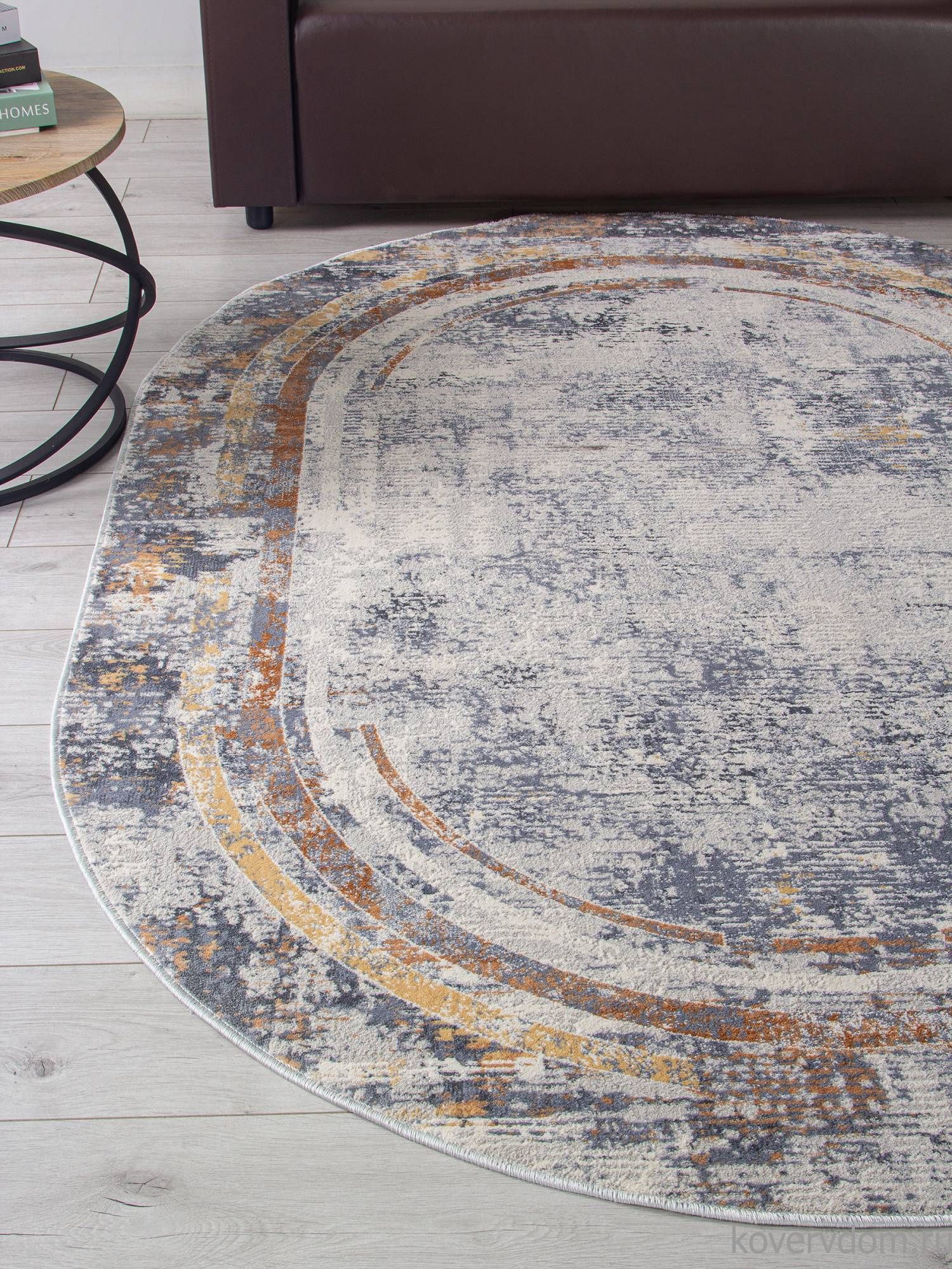 Ковер ZUMMA F258 ORANGE Овал Ковер ZUMMA F258 ORANGE Овал