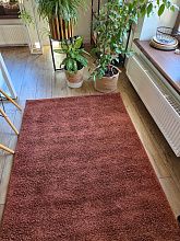 Мягкий ковер LANA-A T600 BROWN