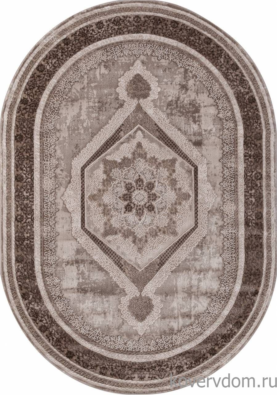 Ковер ARMINA 04037A BROWN / BROWN Овал Ковер ARMINA 04037A BROWN / BROWN Овал